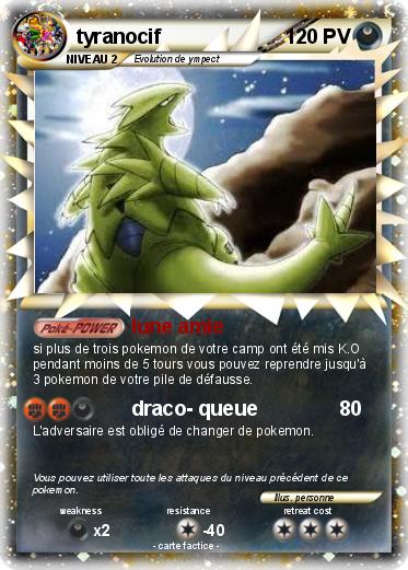 Pokemon tyranocif