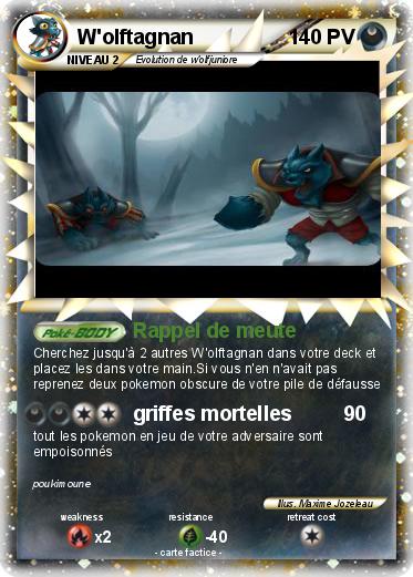 Pokemon W'olftagnan