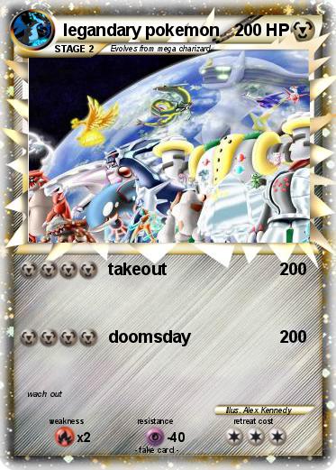 Pokemon legandary pokemon