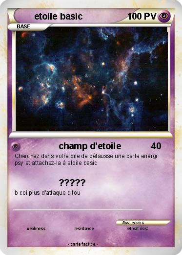 Pokemon etoile basic