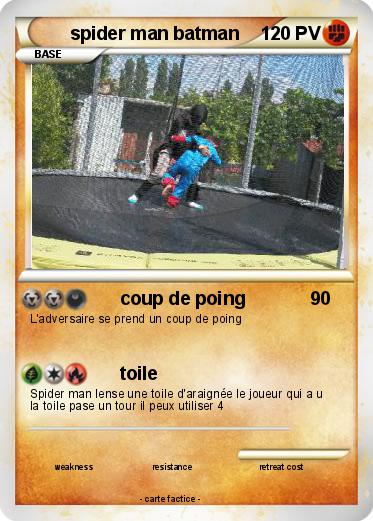 Pokemon spider man batman