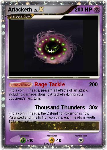 Pokemon Attacketh