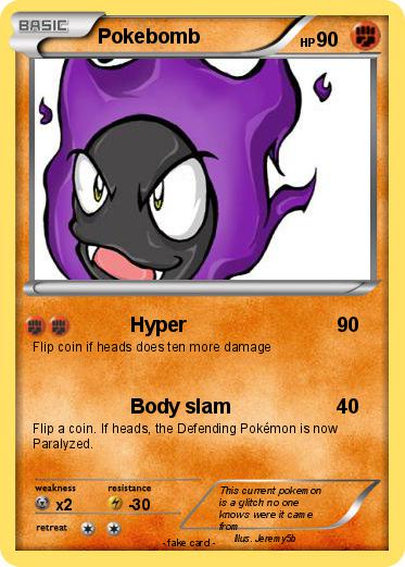 Pokemon Pokebomb