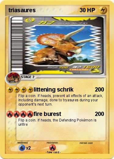 Pokemon triasaures
