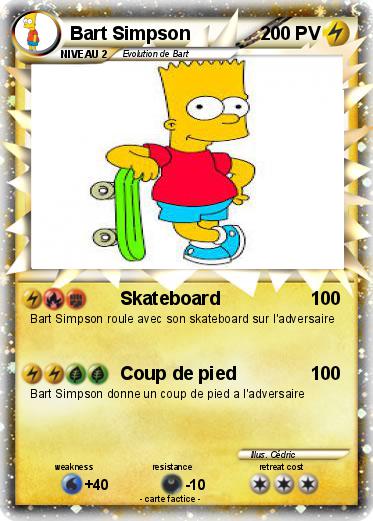 Pokemon Bart Simpson