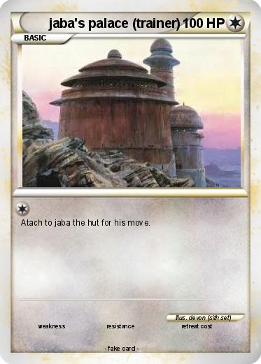 Pokemon jaba's palace (trainer)