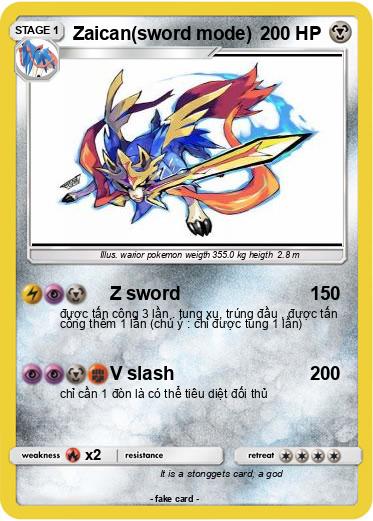Pokemon Zaican(sword mode)