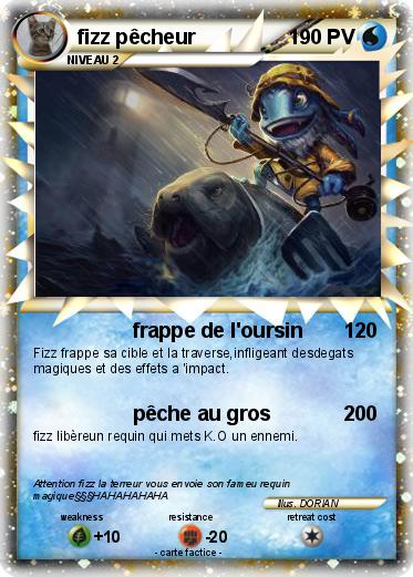 Pokemon fizz pêcheur