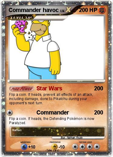 Pokemon Commander havoc