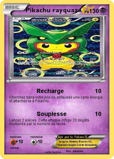 Pokemon Pikachu rayquaza