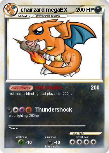 Pokemon chairzard megaEX