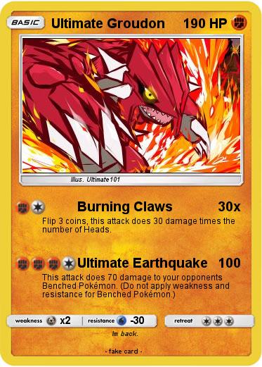 Pokemon Ultimate Groudon