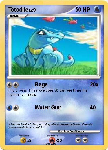Pokemon Totodile