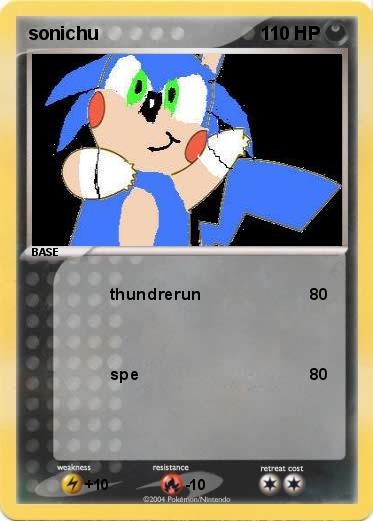 Pokemon sonichu
