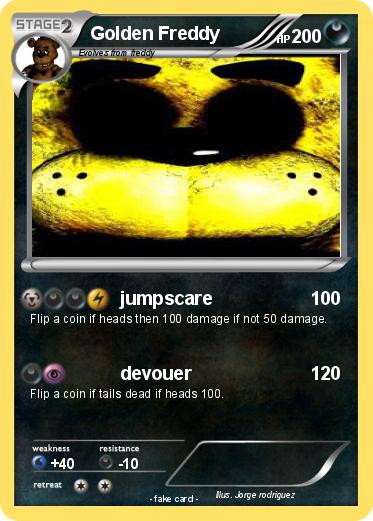 Pokemon Golden Freddy