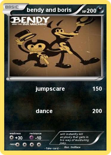 Pokemon bendy and boris