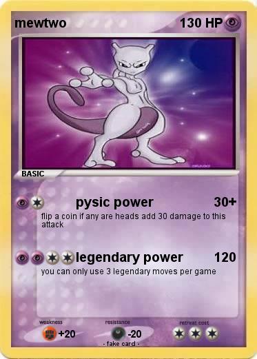 Pokemon mewtwo