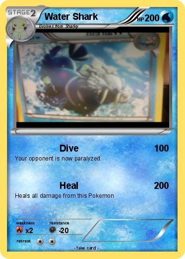 Pokemon Water Shark