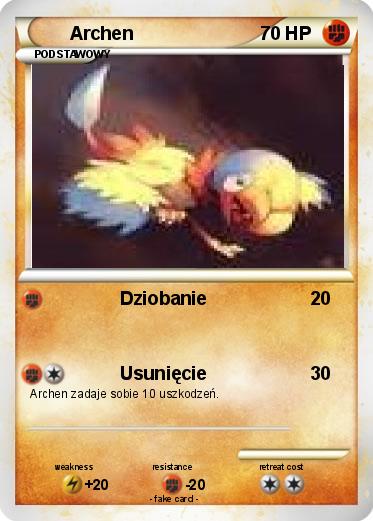 Pokemon Archen