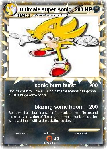 Pokemon ultimate super sonic