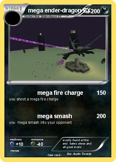 Pokemon mega ender-dragon EX