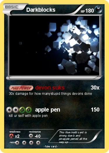 Pokemon Darkblocks