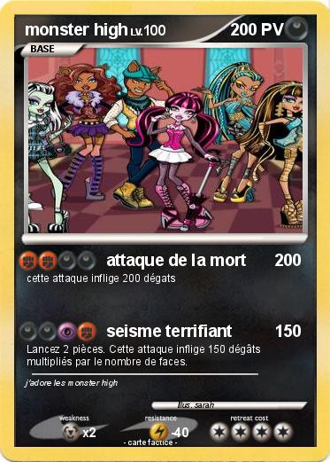 Pokemon monster high