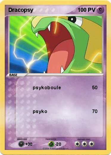Pokemon Dracopsy