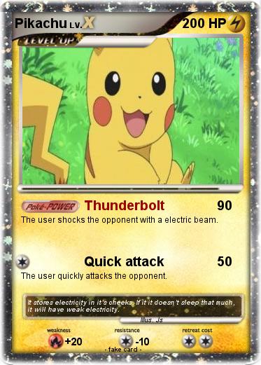 Pokemon Pikachu