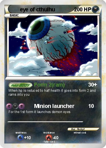 Pokemon eye of cthulhu
