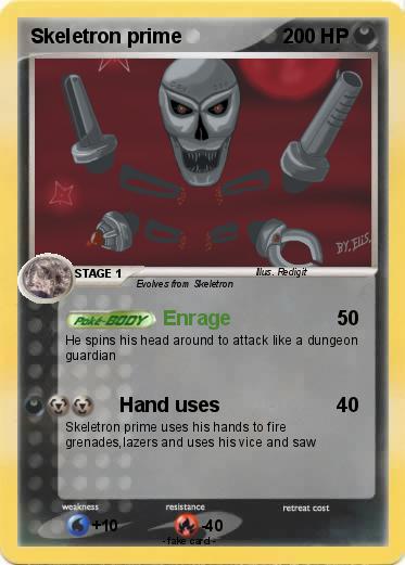 Pokemon Skeletron prime