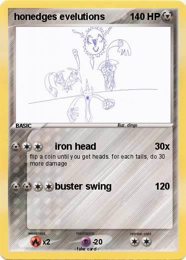 Pokemon honedges evelutions
