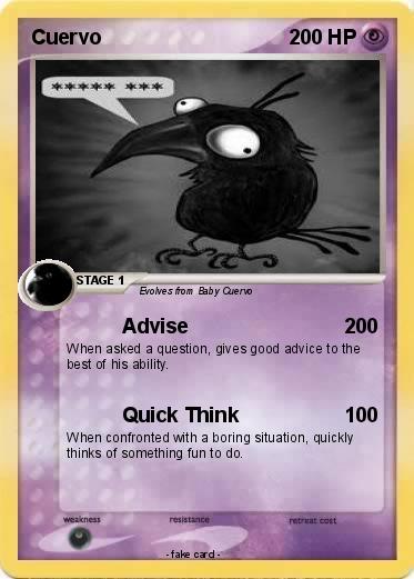 Pokemon Cuervo