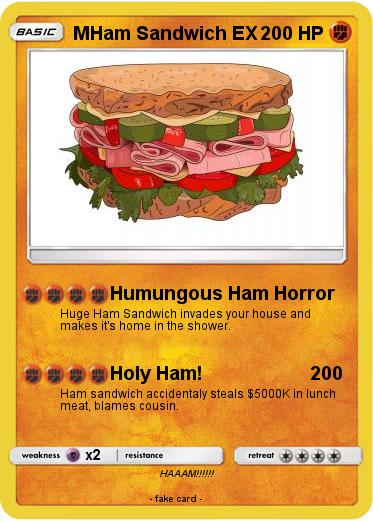 Pokemon MHam Sandwich EX