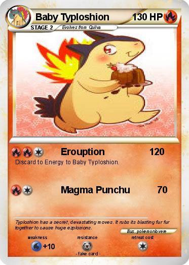 Pokemon Baby Typloshion