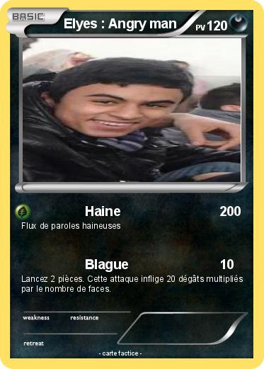 Pokemon Elyes : Angry man