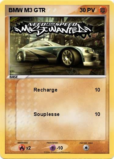 Pokemon BMW M3 GTR
