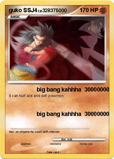 Pokemon guko SSJ4