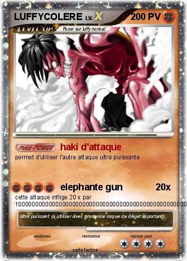 Pokemon LUFFYCOLERE