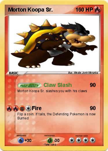 Pokemon Morton Koopa Sr.