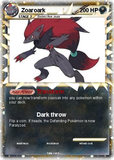 Pokemon Zoaroark