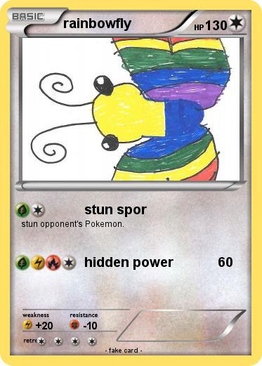 Pokemon rainbowfly
