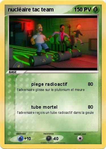 Pokemon nucléaire tac team