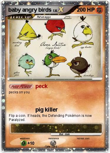 Pokemon baby angry birds