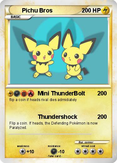 Pokemon Pichu Bros