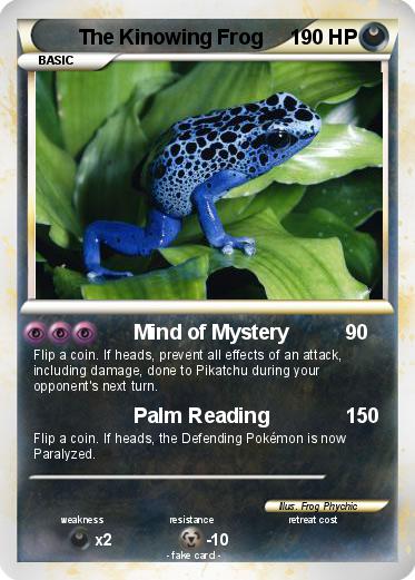 Pokemon The Kinowing Frog