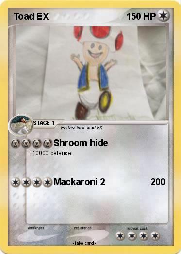 Pokemon Toad EX