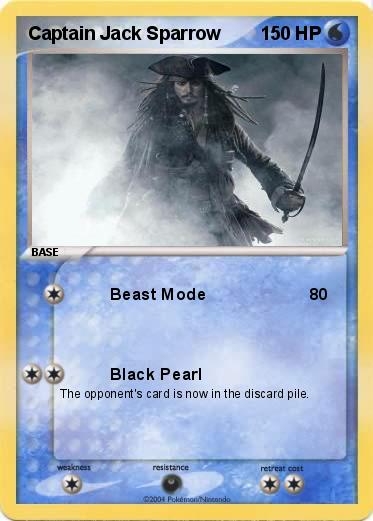 Pokemon Captain Jack Sparrow