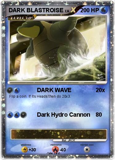 Pokemon DARK BLASTROISE