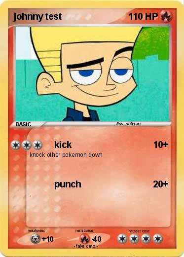 Pokemon johnny test